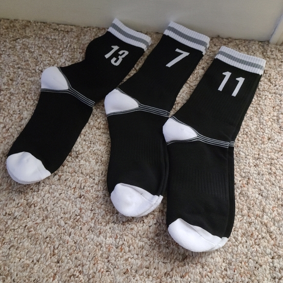 Other - Team number Crew Socks